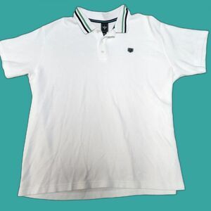Houston White Men's White Polo Shirt Size XXL